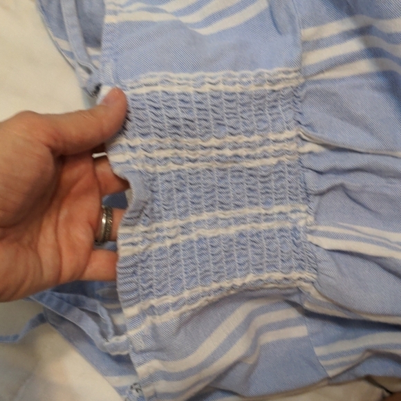 𝅺japna Cotton/linen blend romper size small - Picture 10 of 10